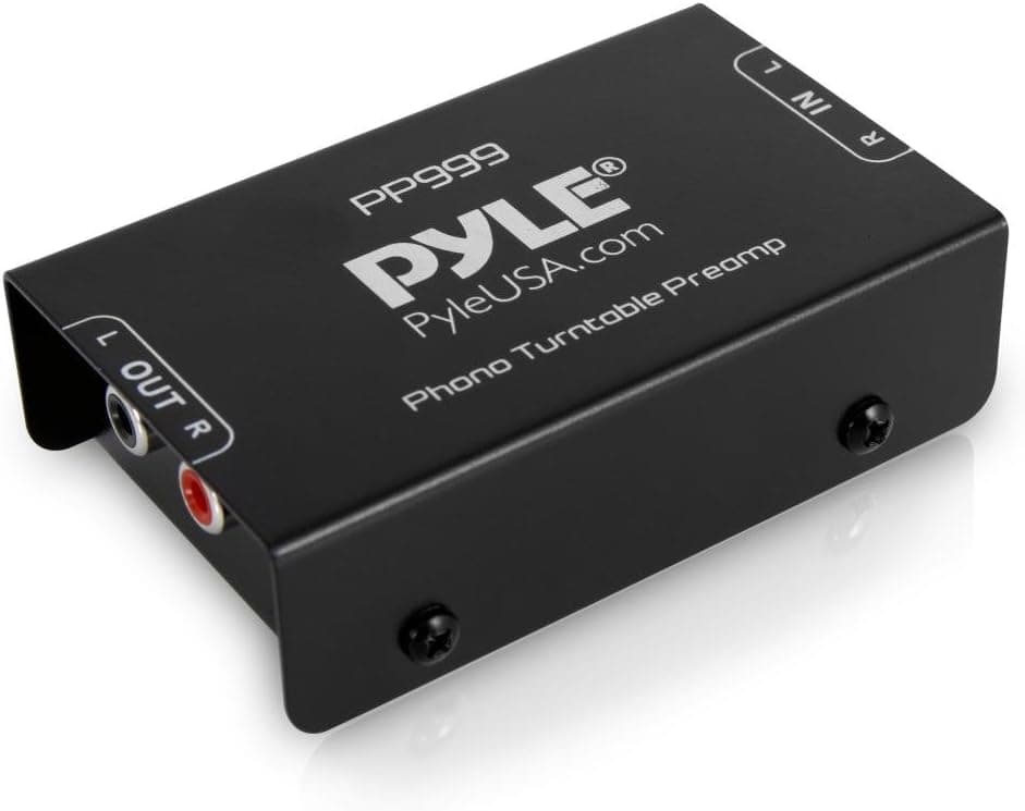 Pyle PP999 Phono Turntable Preamp with RCA In/Out