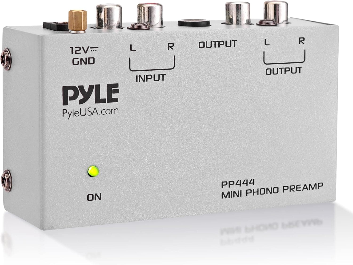 Pyle PP444 Ultra Compact Phono Preamp for Record Player
