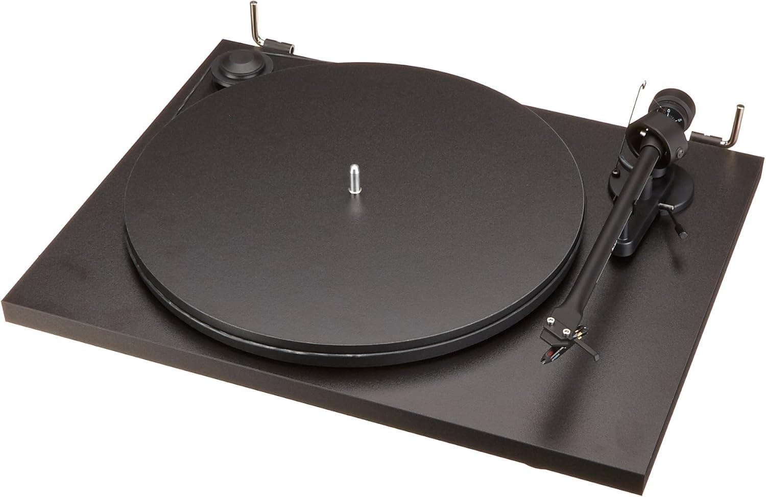 Pro-Ject Essential II Matte Black Turntable with Ortofon OM 5E Cartridge