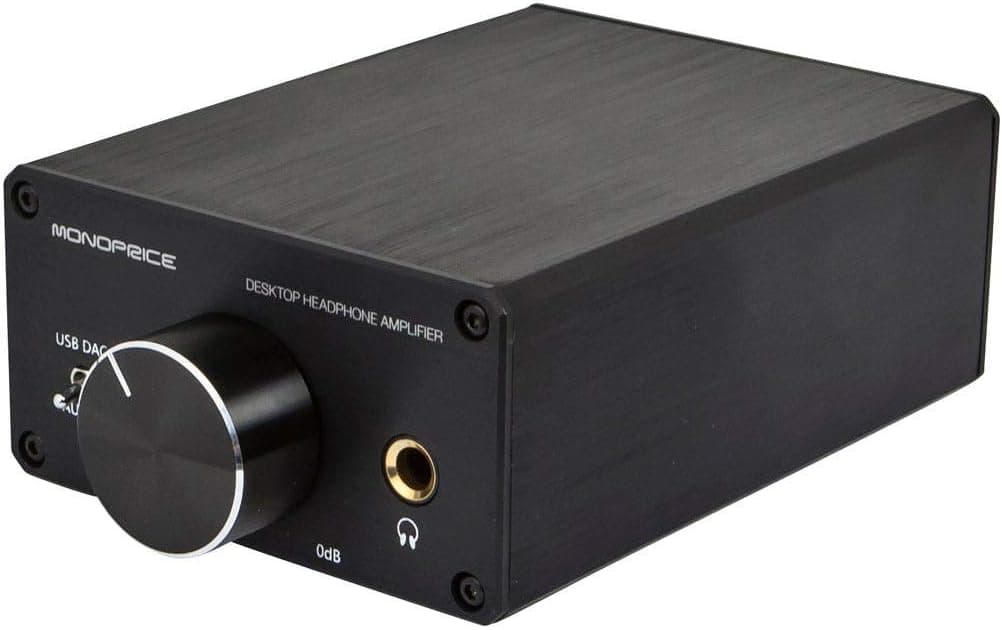 Monoprice 111567 Desktop Headphone Amplifier
