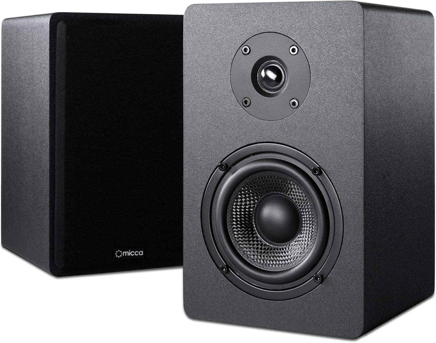 Micca PB42X Powered Bookshelf Speakers 30W RMS (Pair)