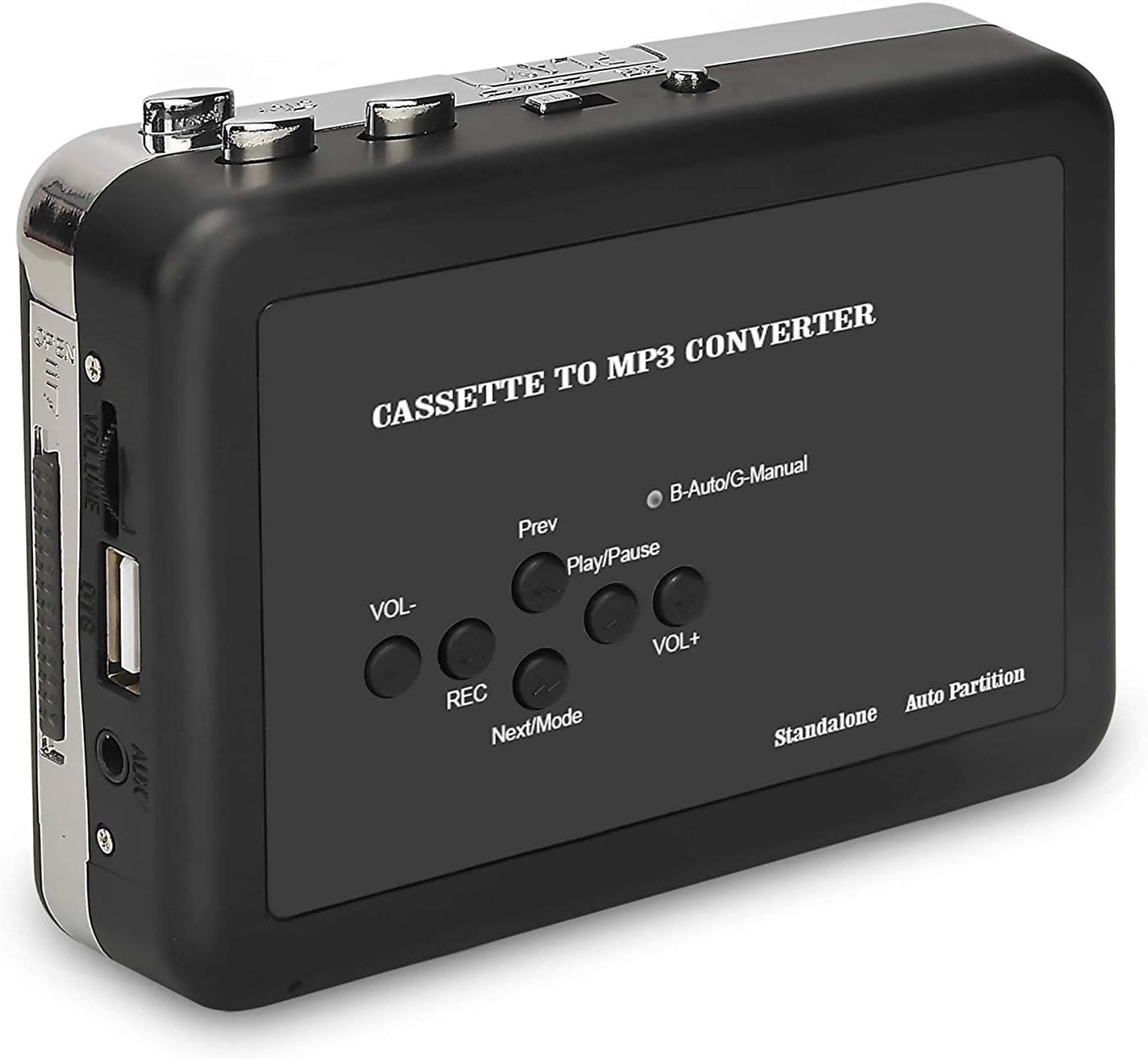DigitNow Portable Mini USB Vinyl Turntable Record to MP3/CD Converter