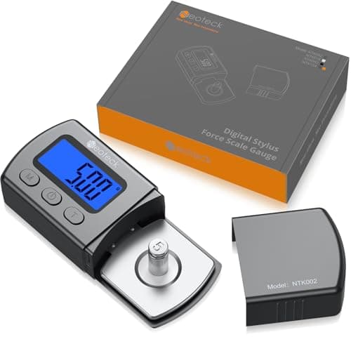 Neoteck Digital Turntable Stylus Force Gauge 0.01g/5.00g with Blue LCD
