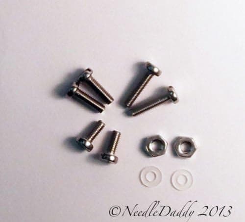 Cartridge Mounting Screws & Hardware For Turntable Headshells 10 pcs