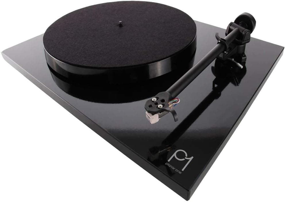Rega Planar 1 Turntable (Gloss Black)