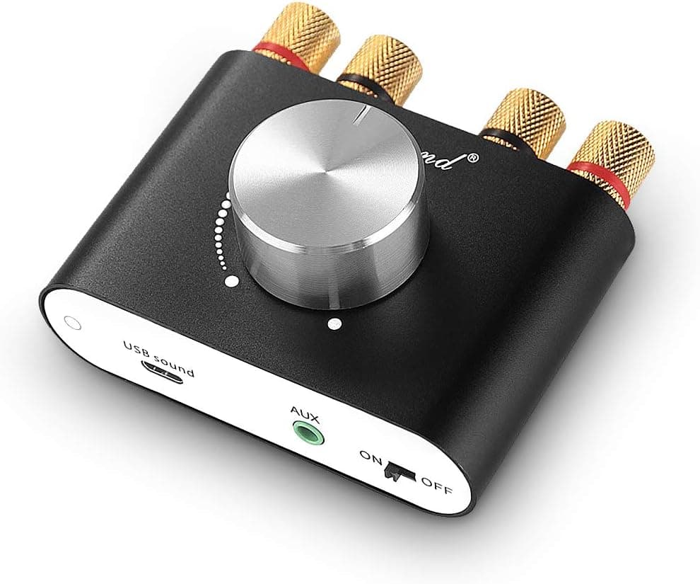 Nobsound Mini Bluetooth 5.0 Power Amplifier Stereo HiFi Digital 2.0 Channel 50W x2