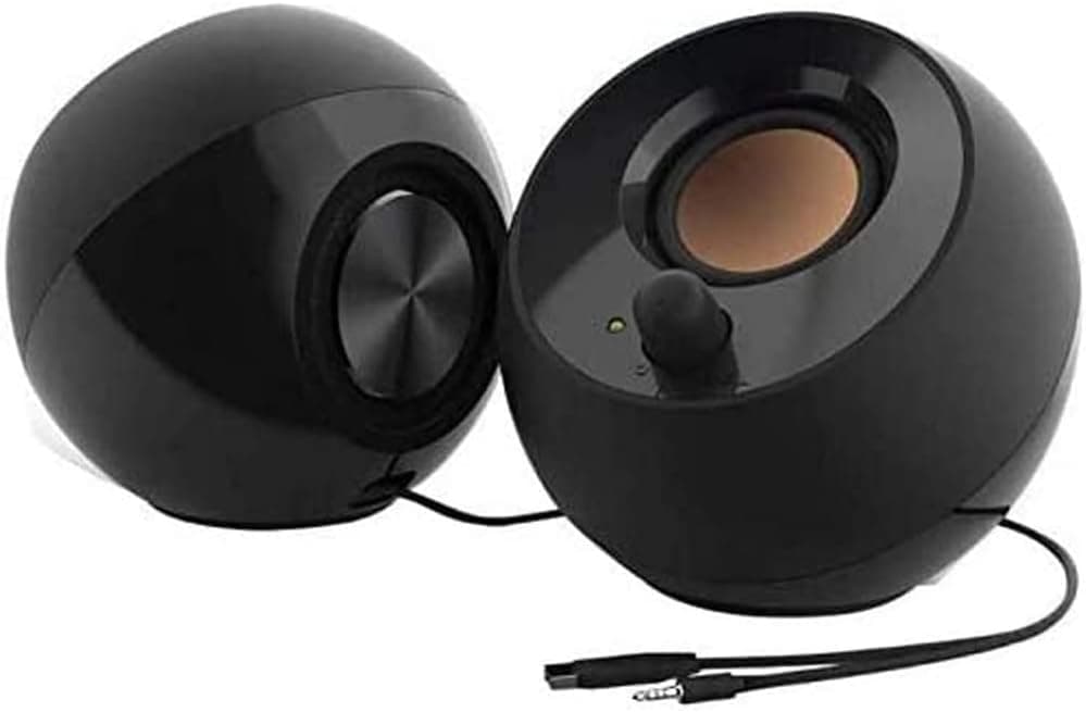 Creative Pebble 2.0 USB Desktop Stereo Speakers (Black)