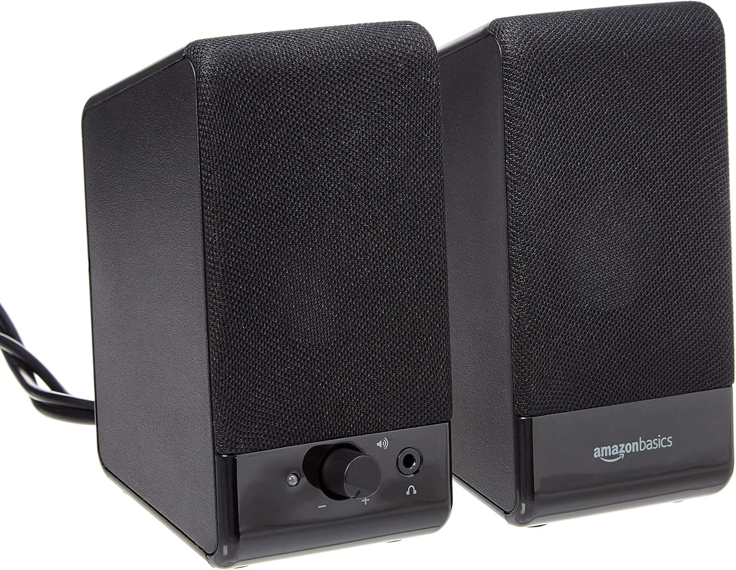 Amazon Basics USB-Powered Computer Speakers, Compact