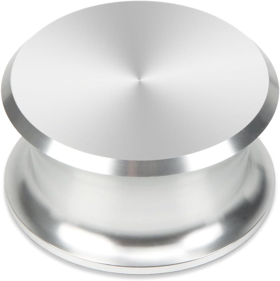 FEMELI Record Weight Stabilizer for Vinyl LP Turntable (Silver)
