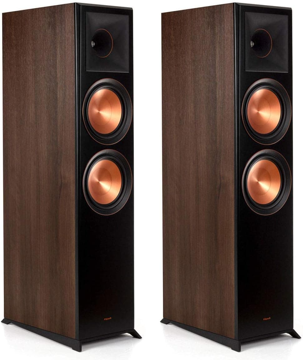 Klipsch RP-8000F Floorstanding Speaker (Walnut, Pair)