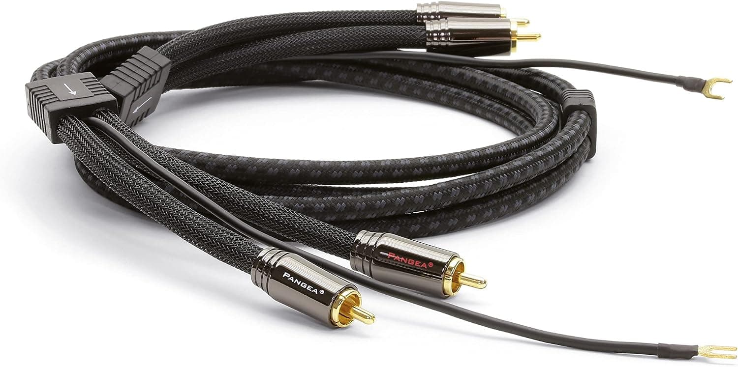 Pangea Audio Premier SE Turntable Cable RCA to RCA 1.25 Meter