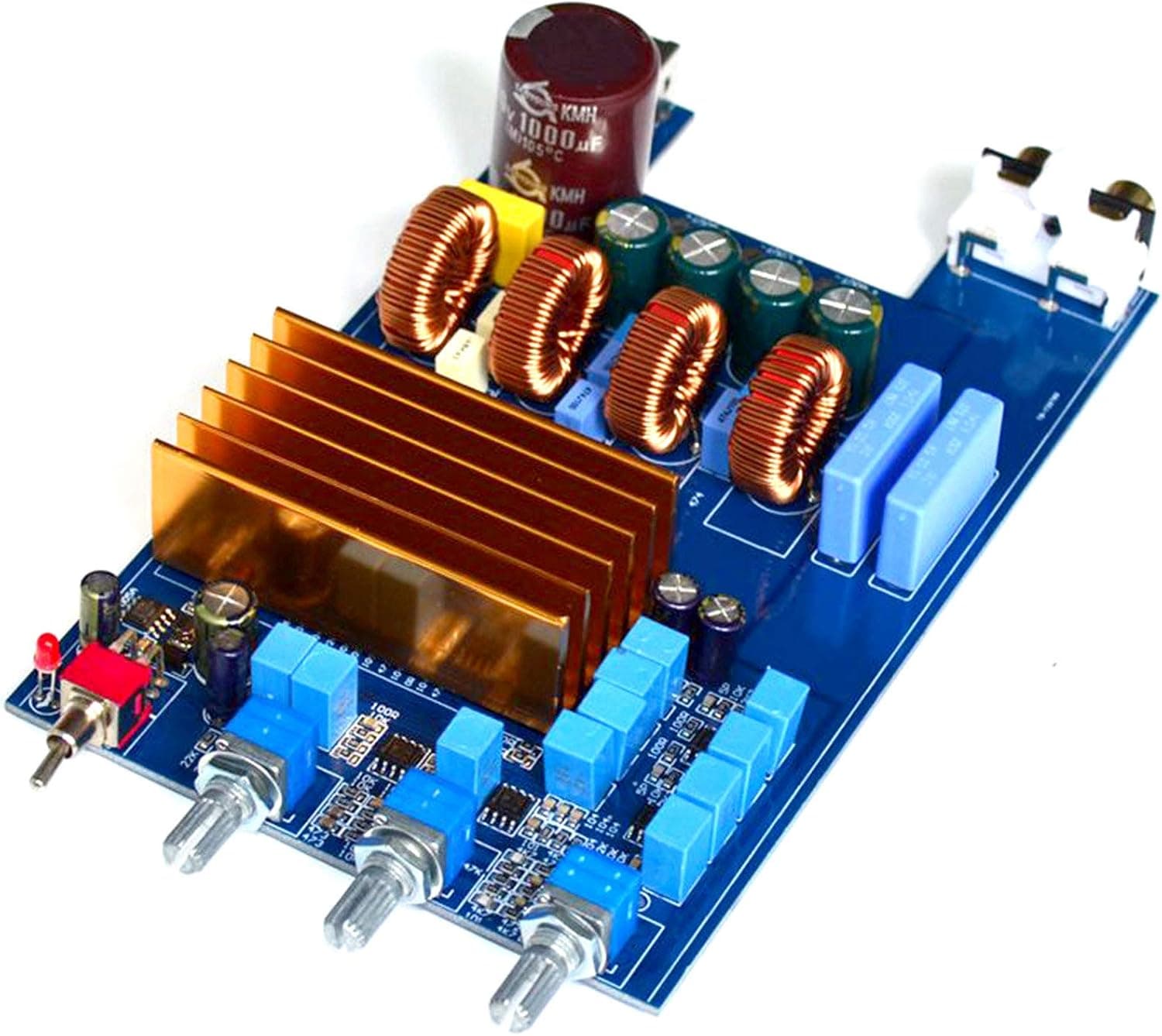 TPA3255 300W+150W+150W Class D Digital 2.1 Power Amplifier Board DC30V-48V