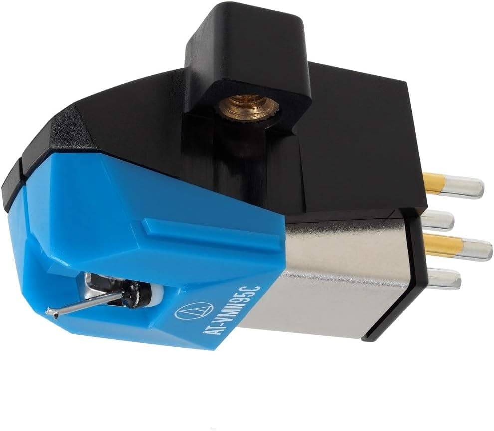 Audio-Technica AT-VM95C Dual Moving Magnet Turntable Cartridge (Blue)