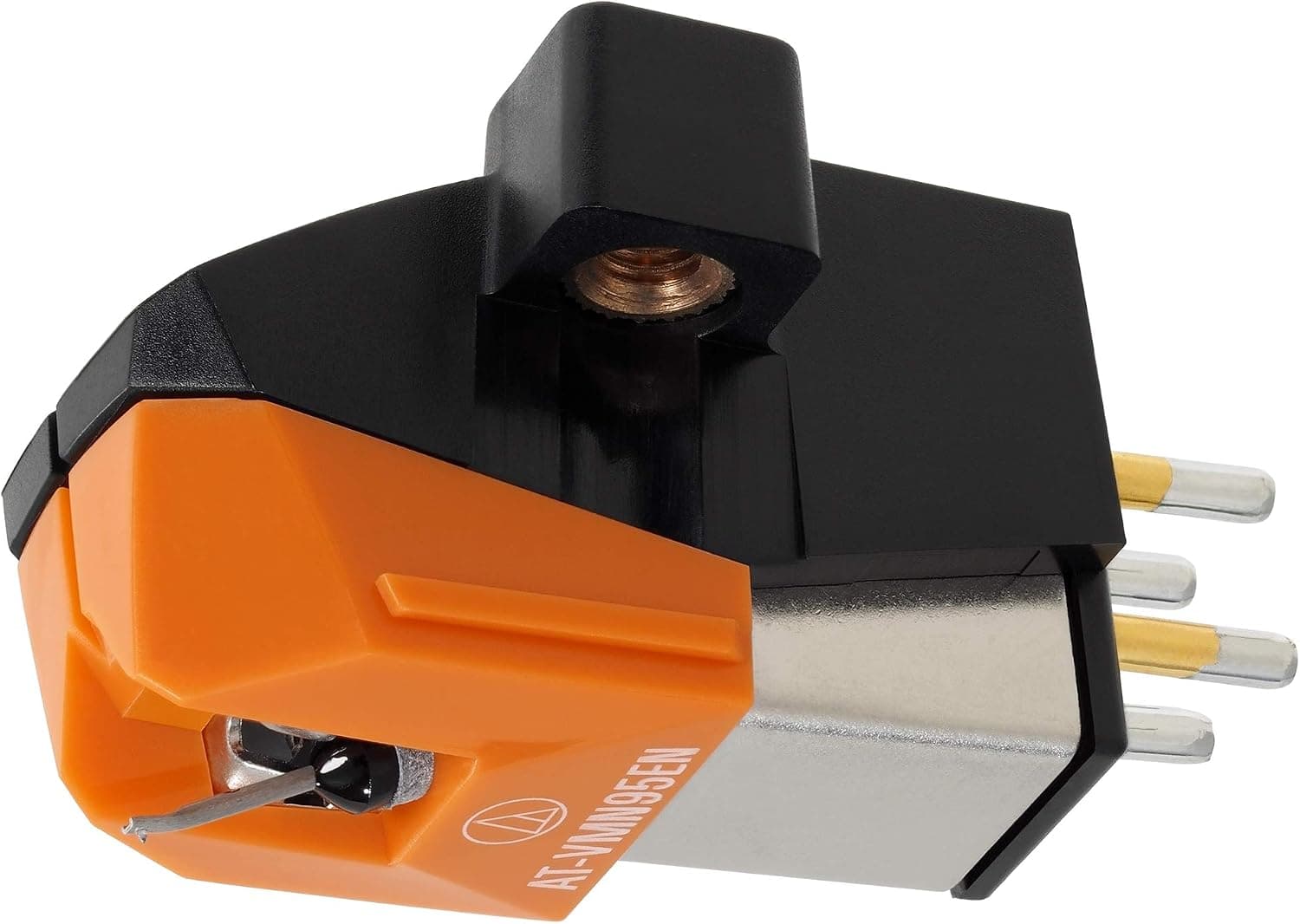 Audio-Technica AT-VM95EN Dual Moving Magnet Turntable Cartridge (Orange)
