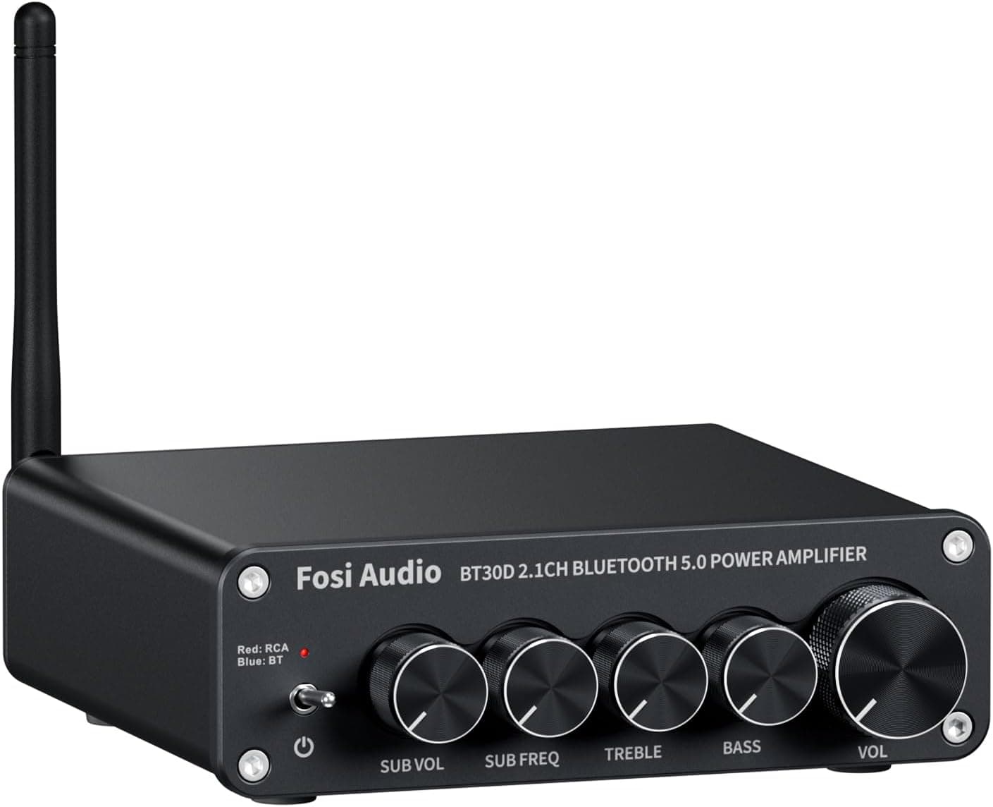 Fosi Audio BT30D Bluetooth 5.0 Stereo Receiver Amplifier 2.1 Channel 50W x2 +100W