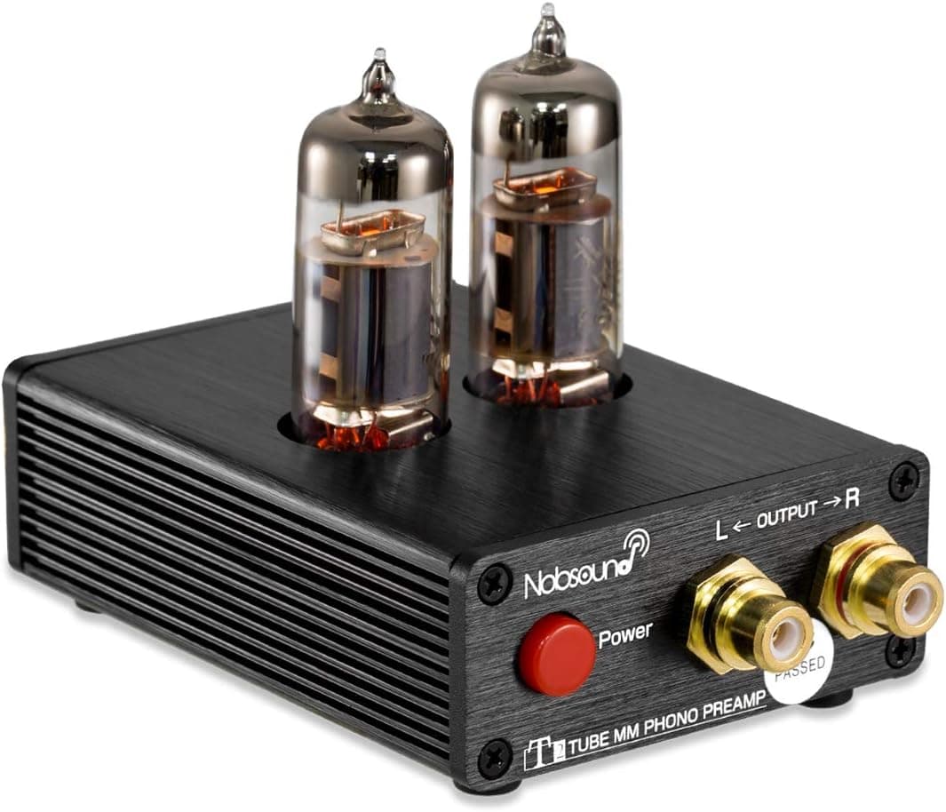 Nobsound T2 Vacuum Tube MM Phono Preamp / Phono Stage Preamplifier
