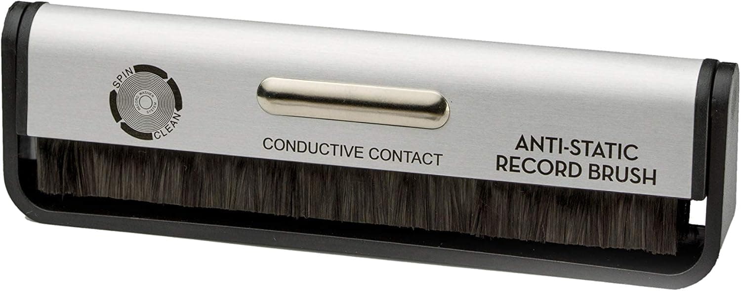 Spin-Clean Anti-Static Carbon Fiber Record Cleaner Brush
