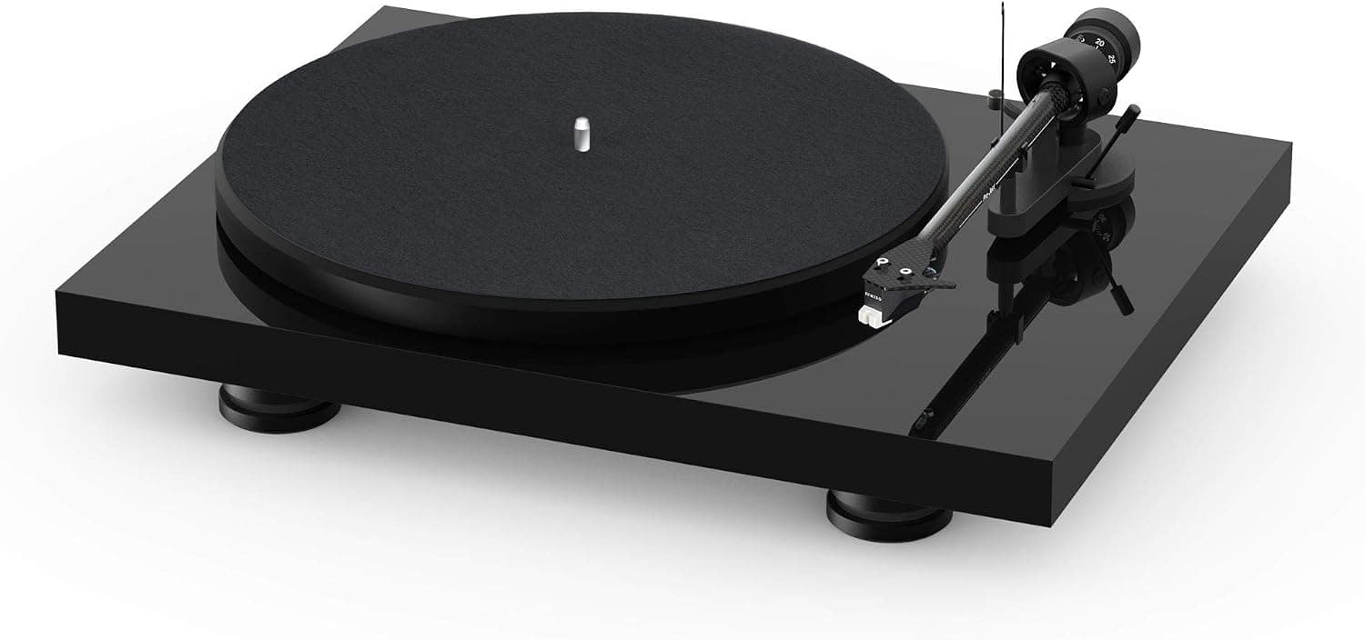 Pro-Ject Debut Carbon EVO Manual Turntable with Sumiko Rainier Cartridge (Satin Black)