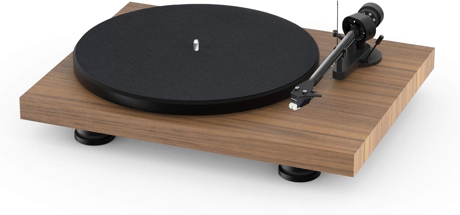 Pro-Ject Debut Carbon EVO Manual Turntable with Sumiko Rainier Cartridge (Walnut)