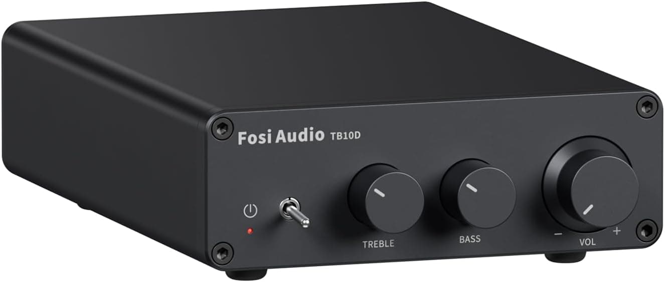 Fosi Audio TB10D 2-Channel Class D Integrated Amplifier 600W (TPA3255)