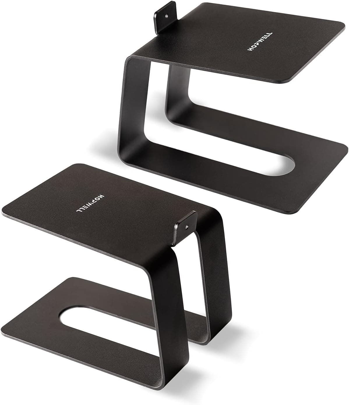 HOPWELL Desktop Speaker Stands Pair Professional Studio Monitor Stand for Bookshelf Speakers