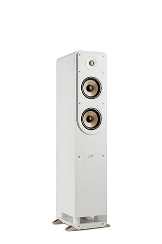 Polk Audio Signature Elite ES50 Tower Speaker, Single, Elegant White
