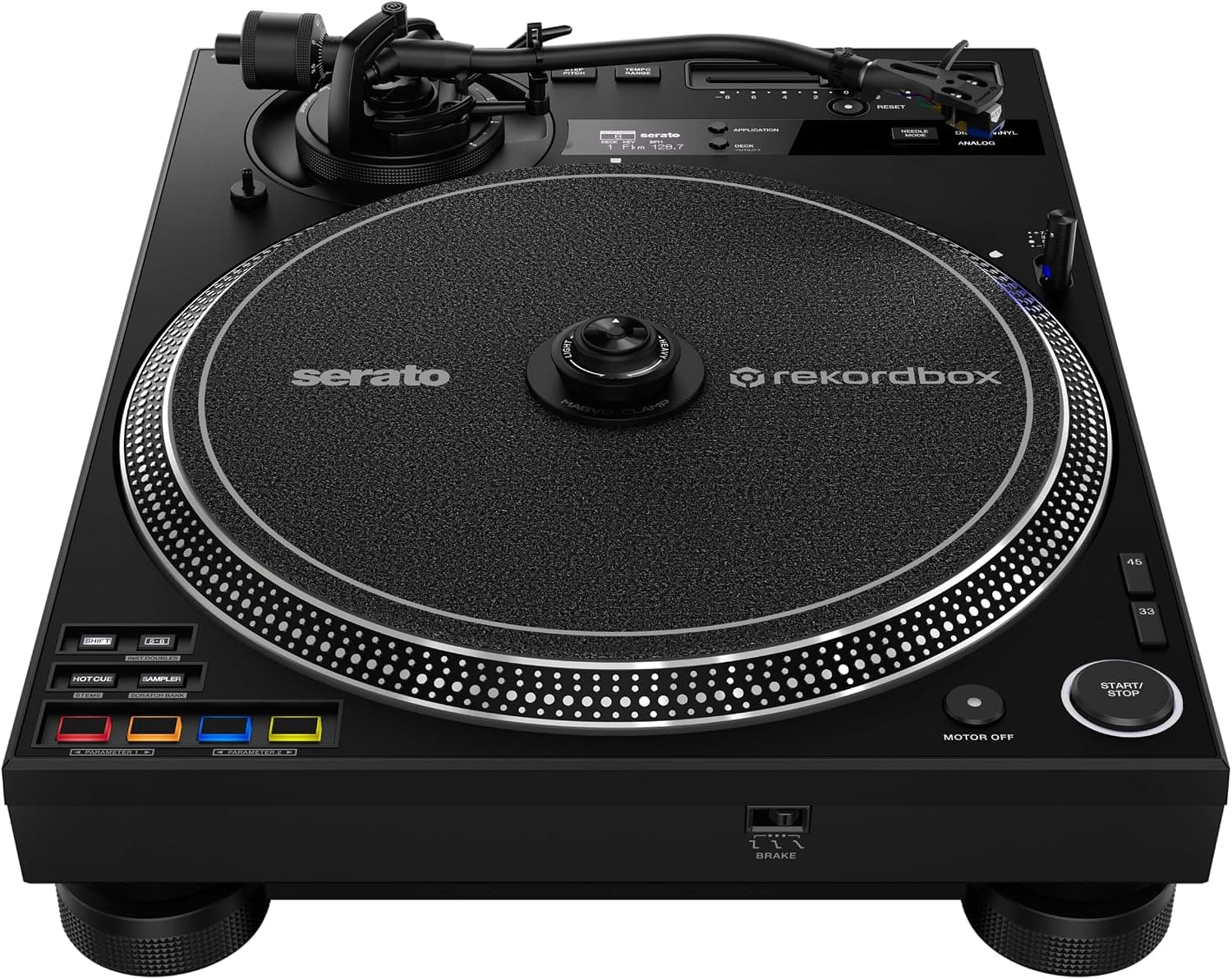 Pioneer DJ PLX-CRSS12 Direct Drive Turntable with DVS Control, Black