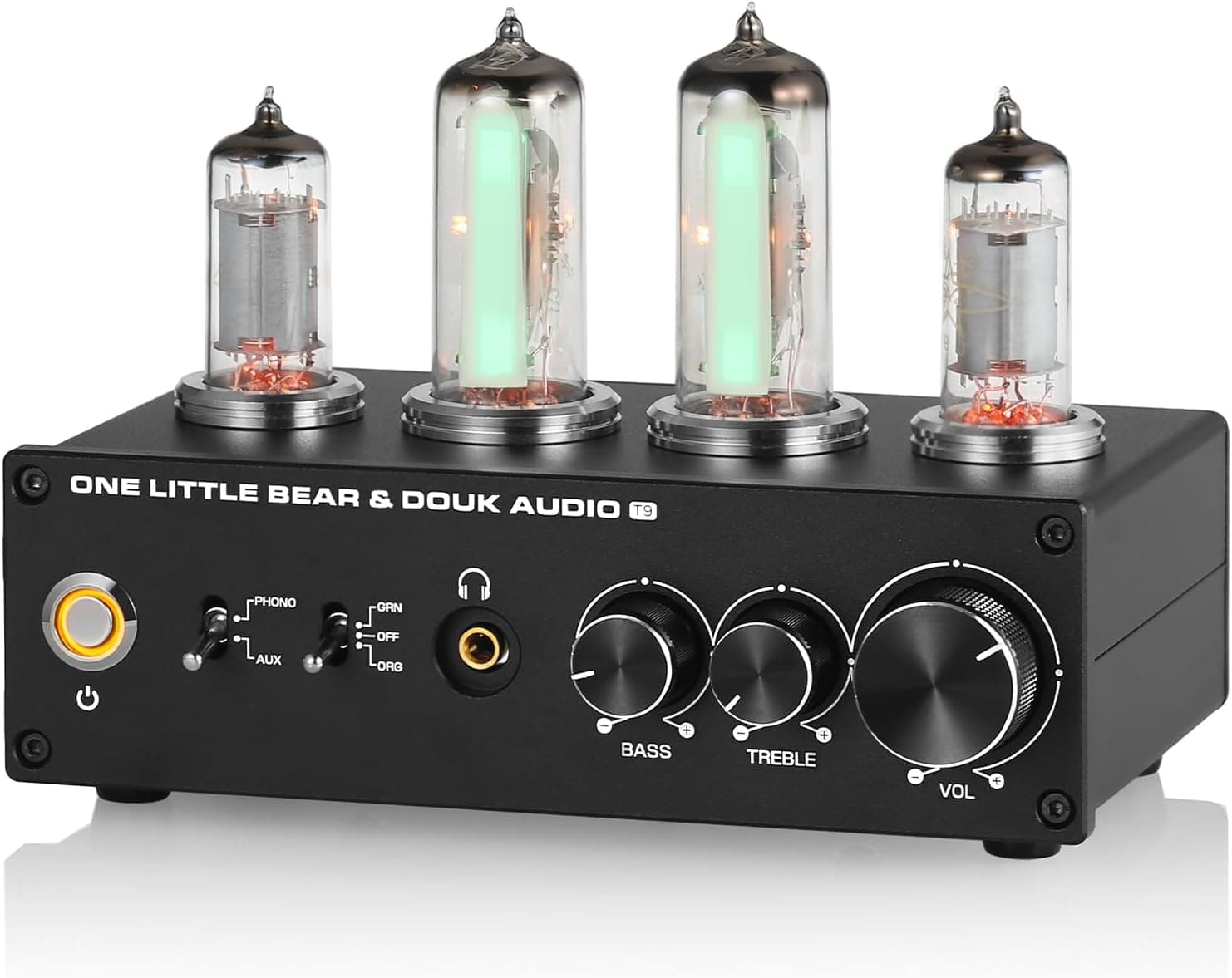 Douk Audio T9 Vacuum Tube Phono Preamp MM/MC with Headphone Output