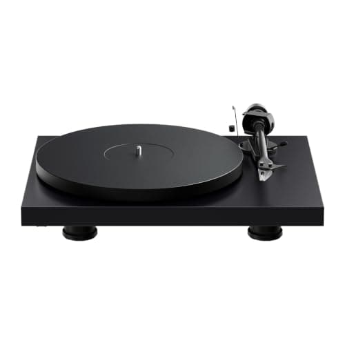 Pro-Ject Debut EVO 2, Next Generation Audiophile Turntable with Carbon Fiber tonearm, Electronic Speed Selection and pre-Mounted Pick it MM EVO Cartridge, Made in Europe (Black Satin)