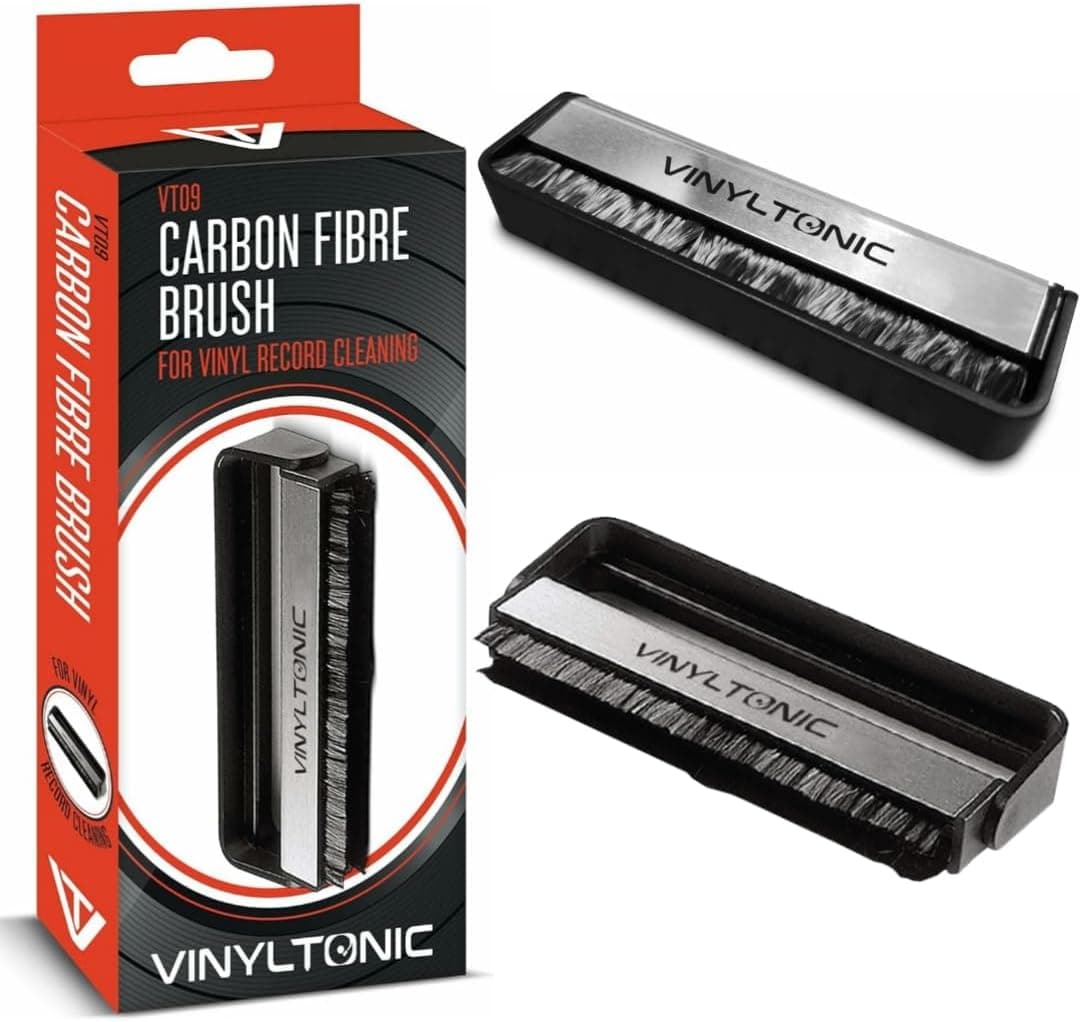 Vinyl Tonic Carbon Fibre Anti-Static Record Cleaning Brush