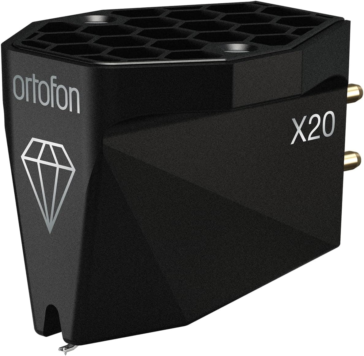 Ortofon MC X20 Moving Coil Phono Cartridge with Nude Elliptical Diamond Stylus