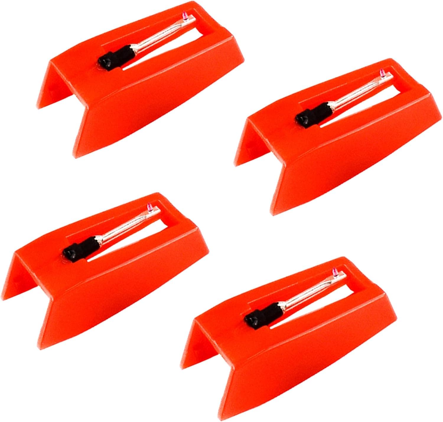 SOOFOTO Durable Diamond Turntable Record Stylus for Victrola/Crosley/Sylvania (Pack of 4)