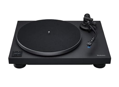 Technics Turntable, Premium Class HiFi Record Player with Coreless Direct Drive Motor and Bluetooth, Stable Playback, Audiophile-Grade Cartridge and Precision Tonearm, Dustcover Included - SL-40CBT-K