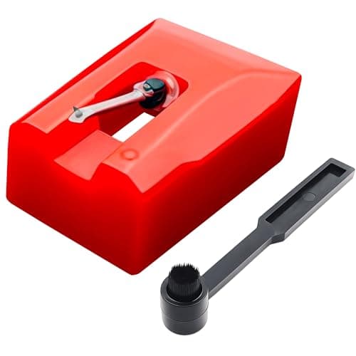 ATN95E Elliptical Diamond Record Needle Replacement Stylus for Audio-Technica AT-LP120-USB Turntables Record Player, Compatible with AT95E,AT-95,AT-93,AT-3400,AT-3401,AT-3410,AT-3450 Phono Cartridges