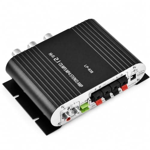 Fabater Mini Power Amplifier, 15W X 2 RMS Low Distortion Stereo Amplifier